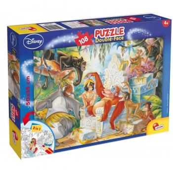 Gioco Puzzling Jungle Book, 108 Pezzi, Design Doppio