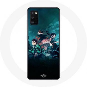 Fodera Samsung Galaxy S20 Plus Demon Slayer Manga Tanjiro e Nezuko