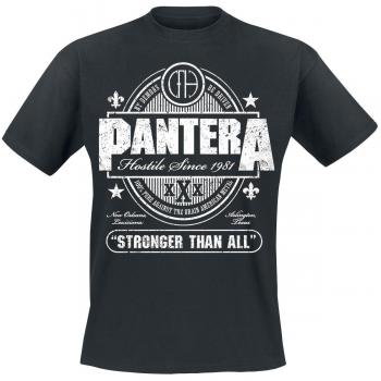 Camiseta Negra Pantera Stronger Than All para Hombre XL