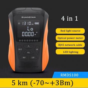 6-in-1 Fiber Network Tester with LED