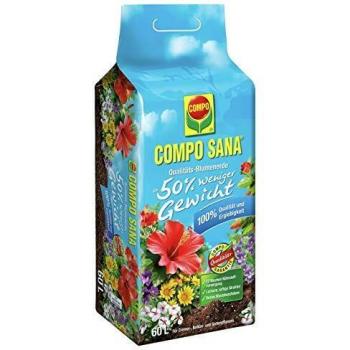 COMPO SANA mantillo premium 60 l, 50% menos peso