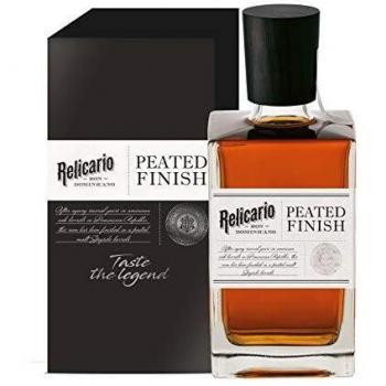 Relicario Rum aus der Dominikanischen Republik mit Peated Finish 40% Vol. 0,7l in Geschenkbox
