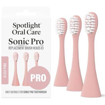Spotlight Sonic Pink Toothbrush Replacement Tips