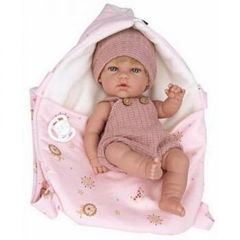 Poupée Arias avec Porte-bébé en Vinyle