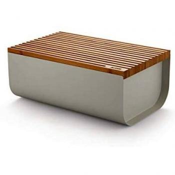 Alessi Mattina Boîte à pain avec planche à découper