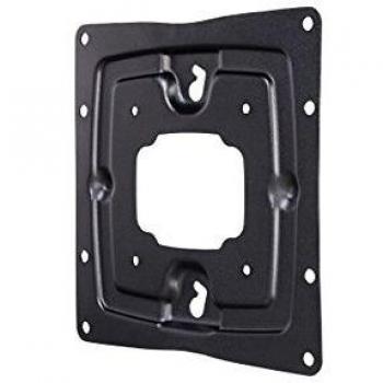 Schwarze Thomson TV-Wandhalterung Ultraflat, feste Position bis VESA 200×200, 25 kg max