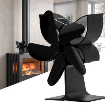 Wood Log Burner Heat Powered Fan