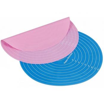 12-Inch Round Silicone Baking Mat for DIY Projects