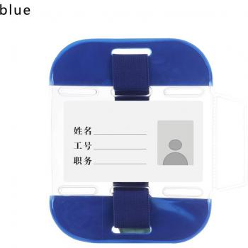 PVC Card Sleeve ID Badge Holder for Office Use
