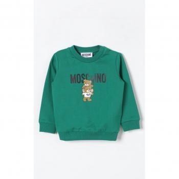 Felpa Verde Moschino Teddy 12M