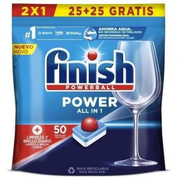 Cápsulas Finish Power All in 1 – 150 Lavados (3×50 Pastillas)