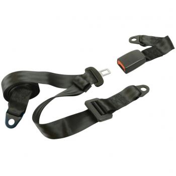 Carpoint 3-Point Static Seat Belt Black 1434607