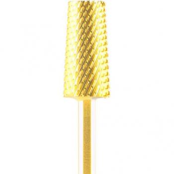 Gold/Silver Tapered Barrel Nail Drill Bits 6.6mm