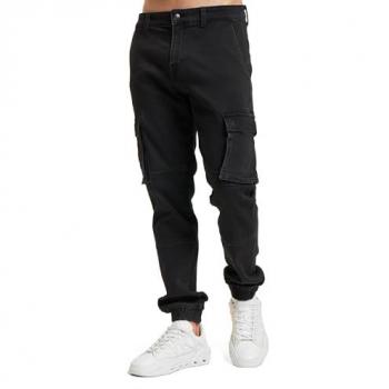 Cargo jeans Only & Sons nero denim