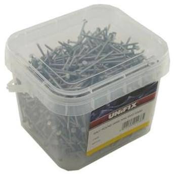 Unifix 75x3.75mm Galvanised Round Wire Nails (2.5kg)