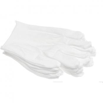 Guantes Gruesos de Algodón Blanca