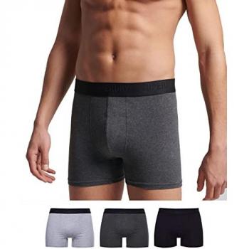 Medium‑Sized Superdry Multicolour Cotton Underwear Pack of 3