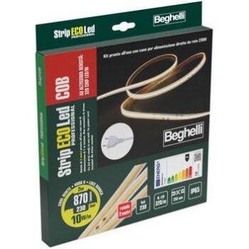 Beghelli Striscia LED 2000 mm 10W 4000K Bianco Freddo IP65