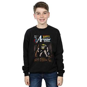 Action Comics 644 Superman Graphic Hoodie – 9Y – Black