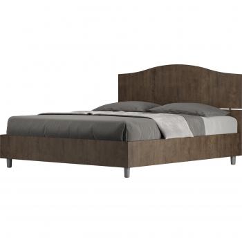 Letto Matrimoniale con Contenitore Dimensioni 160x200 Noce Dores