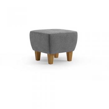 Polsterhocker HOME AFFAIRE Viva, grau