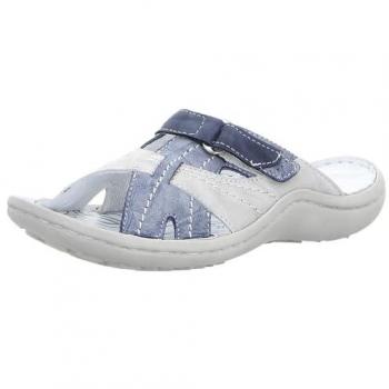 Krisbut Pantolette – 4‑Weave Nylonstrich – 5 cm breite Seitenstreifen