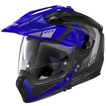 Nolan Casco N70-2 X DECURIO N-CO M M Negro (Negro plano)