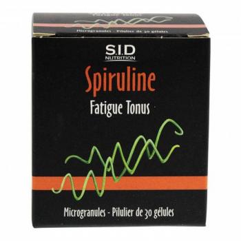 SID Nutrition Phytoclassics Fatigue & Tonus Spiruline 30 gélules