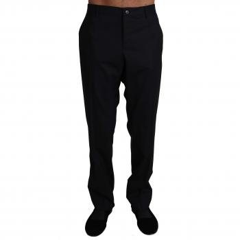 Dolce & Gabbana Men's Black Dress Trousers