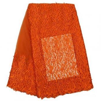 Embroidered Lace Fabric