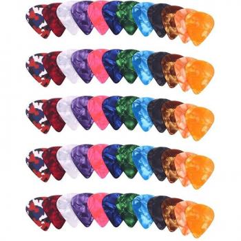 60 Pack Abstract Art Guitar Picks