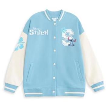 Vanilla Underground Mädchen-Bomberjacke – Blau, Disney-Stitch-Design