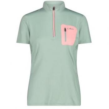 Campagnolo vrouwen fietsshirt met borstzak groen