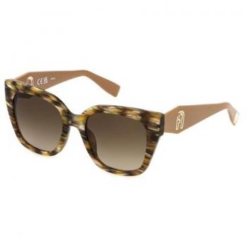 Gafas de sol para hombre Furla SFU812 53 Marrón