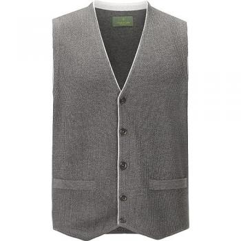 Strickweste KEVAN Charles Colby rauchgrau