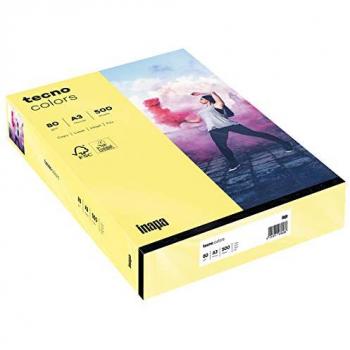 Inapa Tecno Colors Papier A3 80 g/qm, 500 Blatt