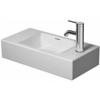 Meuble sous-vasque blanc Duravit Vero Air 50x25 cm, sans trop-plein