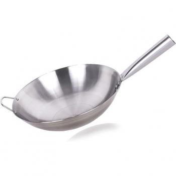 Utensilio de Cocina Wok de Hierro Chino
