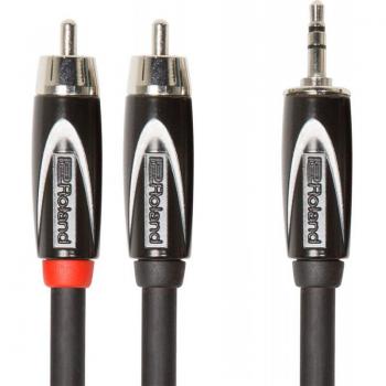 Cable Roland Minijack a 2 x RCA 3m
