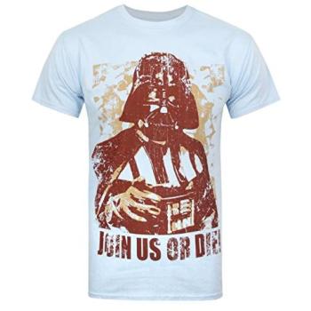 Men’s Star Wars Blue T-Shirt (Large)