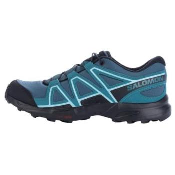 Salomon Speedcross Trail Running Shoes Stargazer Black Harbor Blue US 9 Female