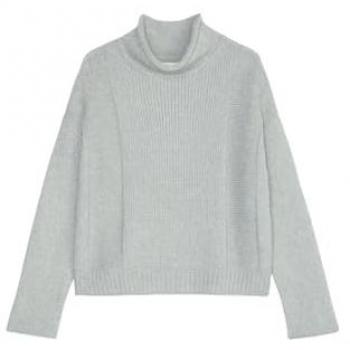 Marc O'Polo Oversized Fit Strickpullover aus softem Schurwolle-Mix, Größe S