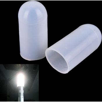 2pcs White Diffusers for 20mm Flashlights S2/S2+/S3/S5/S6/M1/M2