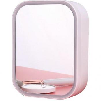 Espejo de Viaje con Luz LED y Organizador