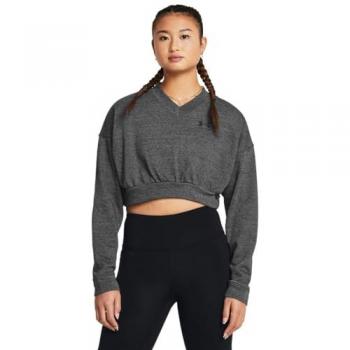 Black Castlerock Women’s Crop Sweatshirt