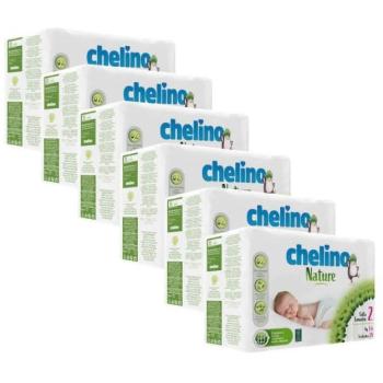 Chelino Nature Pañales Infantiles T2 (3-6 kg) – Pack Económico