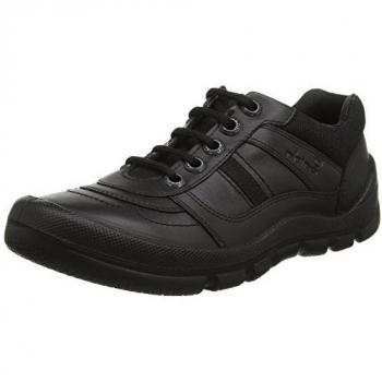 Start Rite Jungen Schnürschuhe Rhino Sherman aus Leder in Schwarz