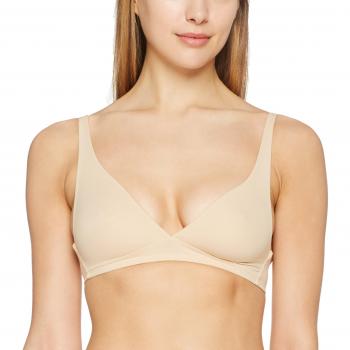 Skiny Damen Bügelloser BH Micro Lovers Soft, Beige (Skin 7622), X-Large (Herstellergröße: 42)