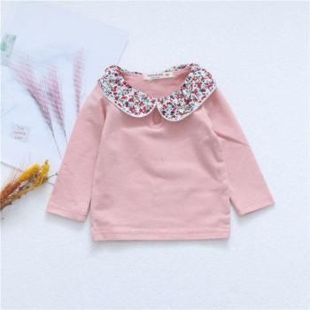 Vêtement d'automne rose et blanc pour bébés filles