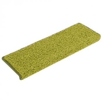Tapis de Couverture d'Escalier 30 pcs 65 x 21 x 4 cm Vert